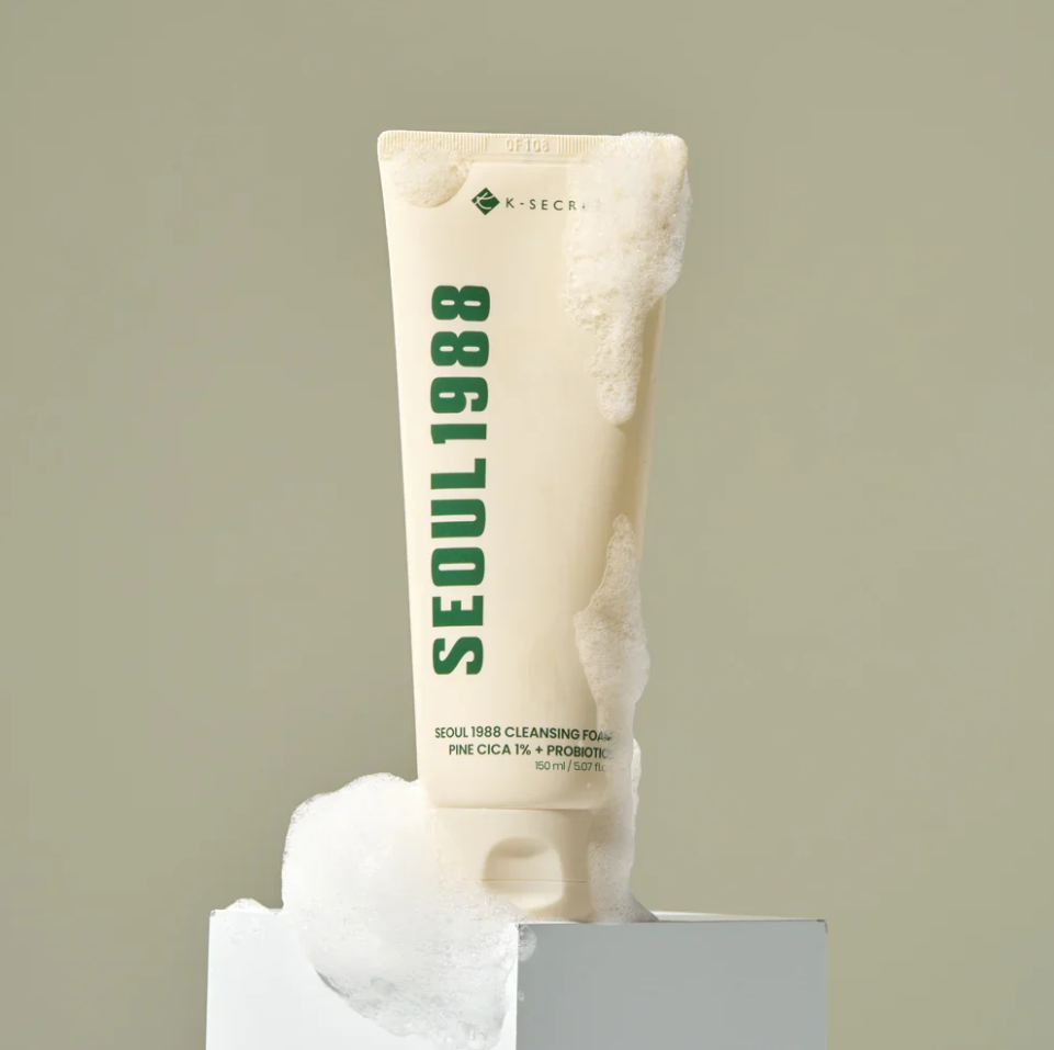 Seoul 1988 Cleansing Foam: Pine Cica 1% + Probiotics